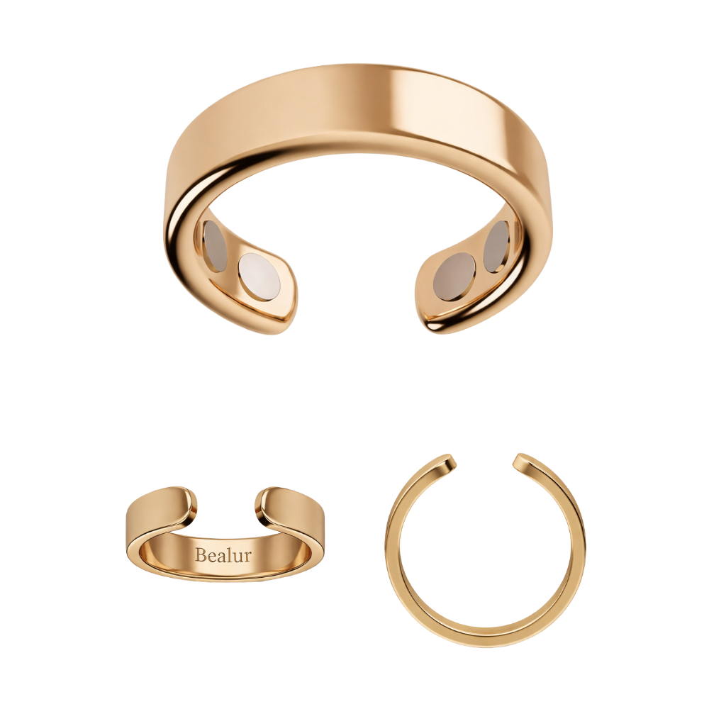 Bealur Magnetischer Akupressur-Ring